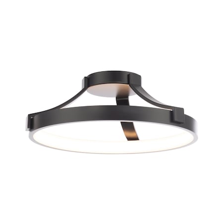 Dweled Chaucer 16in LED Semi-Flush Mount 3000K in White FM-632